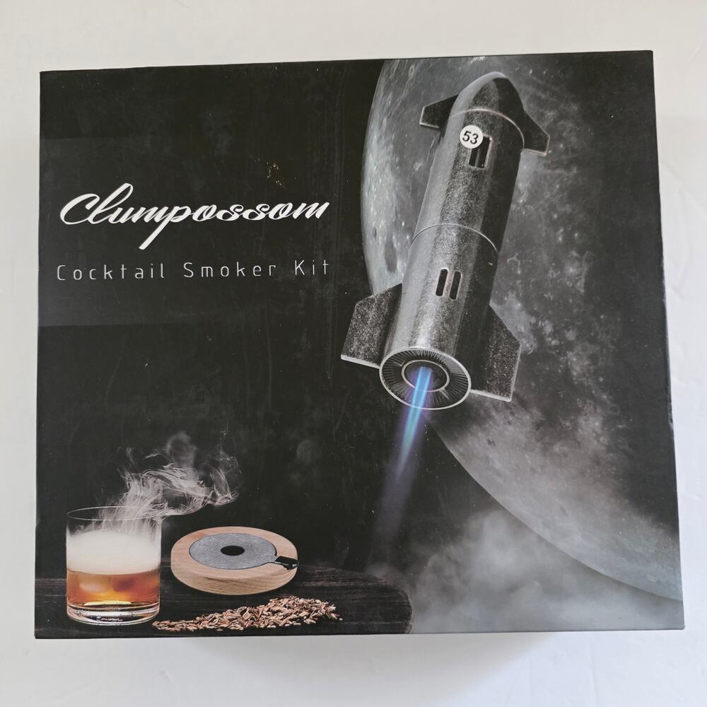 Clumpossom Rocket Jet Cocktail Smoker Kit  Factory Sealed